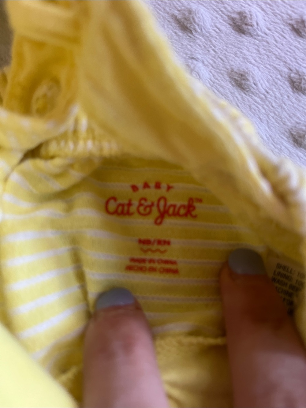 Yellow Ruffled Baby Romper - Picture 3 of 3